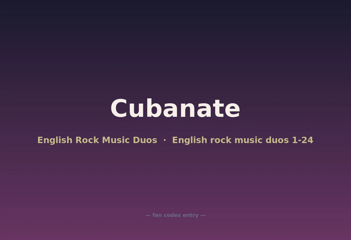 Cubanate
